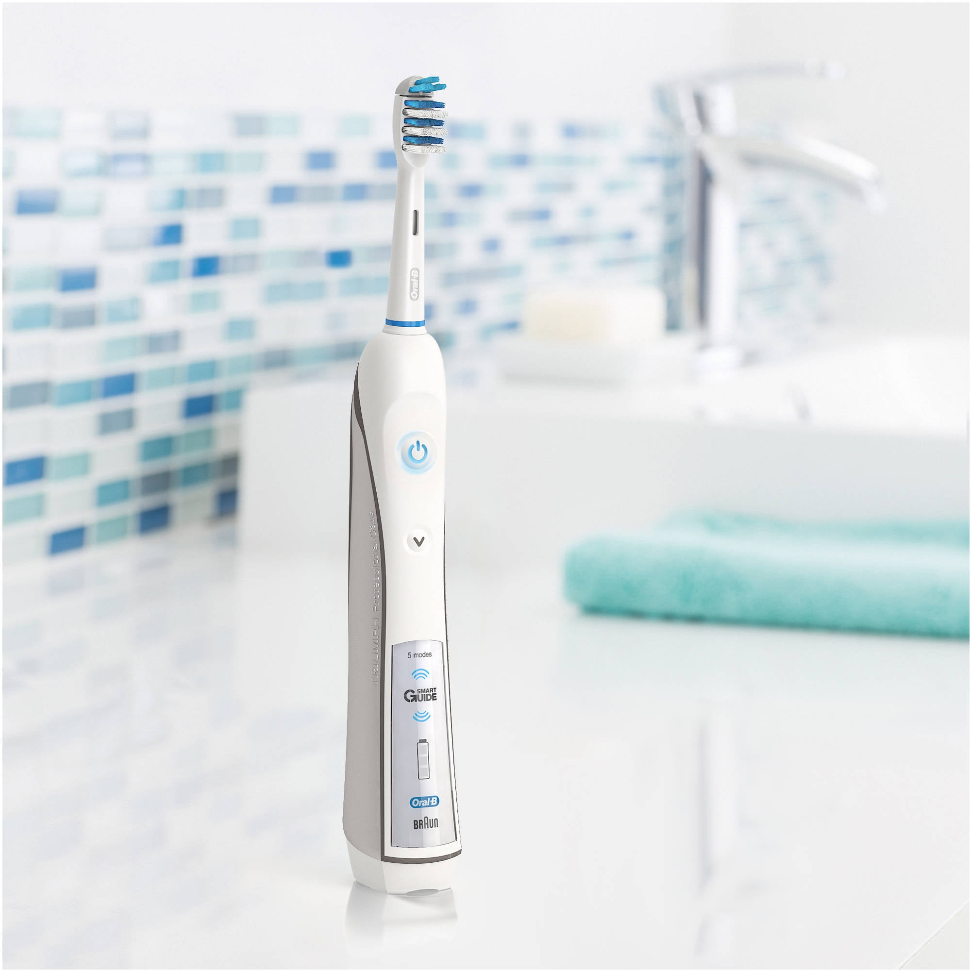 Oral-B Deep Sweep + Smart Guide Triaction 5000 Rechargeable