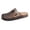 Black, variant on Jelly Clogs for Women Soft Cork Footbed Buckle Close Toe Sandals Slip On Transparent Breathable Platform Slide Mules White Size 8