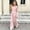 Pink, variant on Girls Spring Fall 2 Piece Tracksuit Set Hooded Long Sleeve Top with Wide Leg Pants for Kids Ages 1-14, Casual Outfit Pink