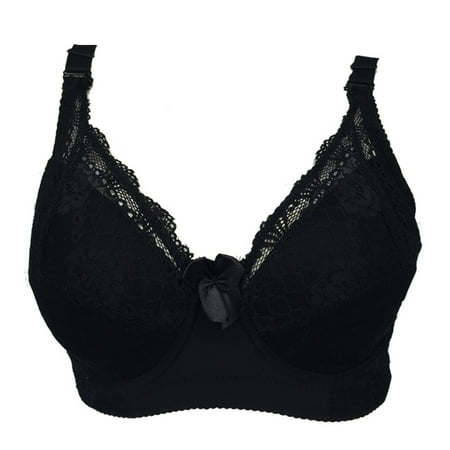 

Fake Breast Bra Pocket Bra Silicone Breast Forms Crossdressers Cosplay Prop 75C (Black)