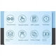 thumbnail image 2 of Robot de Dedo con Pantalla Táctil, Control Dual, Control Remoto Inteligente Tuya con Bluetooth, Pantalla Temporizada y Clicker, 2 of 5