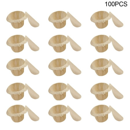 

100pcs Holder Kitchen With Lid Home Disposable Paper Coffee For K Cup