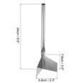 thumbnail image 2 of Unique Bargains Truelle d'Angle Extérieur 3 Pouces Outil de Coin en Acier Inoxydable Couteau d'Angle, 2 of 5