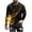 Yellow, variant on Meichang Long Sleeve T Shirt Men Cotton,Graphic Tees for Men Casual 3D Optical Illusion Print T-Shirts Fashion Round Neck Comfy Long Sleeve Shirts for Men