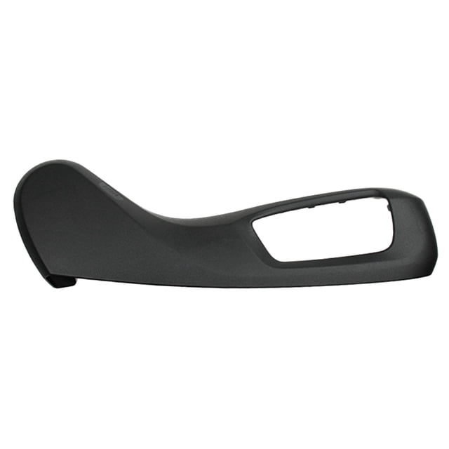 Cubierta de riel de asiento exterior delantero Accesorios de automóvil Pieza de repuesto Profesional Fácil de instalar Derecha negra