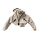 thumbnail image 1 of Chaqueta a escala 1/6 Chaqueta a escala 1/6 11cm Ropa en miniatura Abrigo con sombrero para 12 pulgadas Gris, 1 of 9