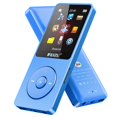 thumbnail image 1 of Reproductor MP3 RUIZU de 32 GB con Bluetooth 5.3, 80 horas de reproducción, color azul, 1 of 7