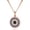 Rose Gold, variant on Evil Eye Necklace for Women 925 Sterling Silver Greek Protection Evil Eye Necklaces Jewelry Amulet Gift for Women