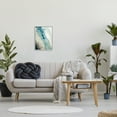 thumbnail image 3 of Stupell Industries Glam Blue Geode Abstract Painting Gray Framed Art Print Wall Art, 16 x 20, 3 of 9