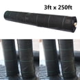 thumbnail image 4 of Weed Barrier Fabric 3ft x 250ft Garden Landscape Fabric Heavy Duty Black Ground Cover Weed Block Gardening Mat, 4 of 6