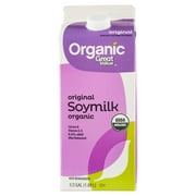 Great Value Organic Original Soy Milk, Half Gallon, 64 fl oz