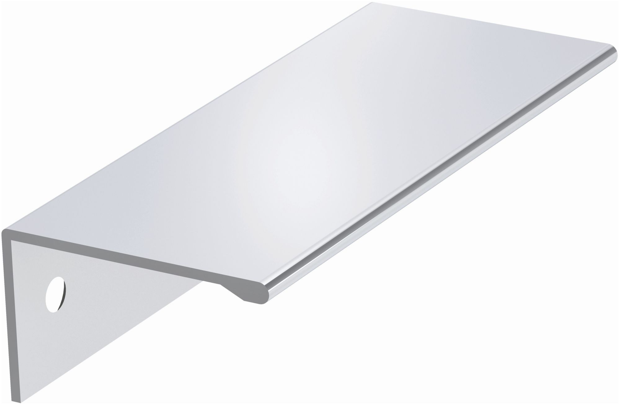 Amerock Edge Pull 3 in (76 mm) CentertoCenter Polished Chrome Pull