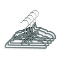 thumbnail image 1 of 10 Pack Grey Star Baby Hanger, 1 of 2