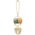 thumbnail image 1 of Fresh Tropical Fruit PineFruit Picture Car Keychain Angel Wing Pendant, 1 of 4