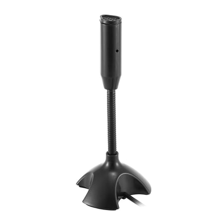 USB Capacitive Mini Microphone Stand For PC Notebook Recording Wired ...