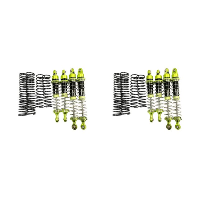 Vogacara Amortiguador trasero para 1/10 Rc LOSI Baja Rey 4WD RC Coche Amortiguador trasero para 1/10 RC LOSI Baja Type2 NO2