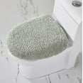 thumbnail image 5 of Better Trends 4 Piece Bathroom Rug Set 100% Cotton Extra Soft Tufted Bath Rug Water Absorbent Non-Slip Bath Mat Machine Washable (Dark Sage) Hugo Collection, 5 of 8