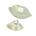 thumbnail image 2 of Falda con correa para muñecas perfke Accesorio de disfraz Ropa en miniatura hecha a mano para muñecas 15-17 cm Verde, 2 of 9