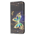 thumbnail image 6 of Galaxy A32 5G Case Cute Embossed Pattern Premium Leather Wallet Cover Flip Stand Credit Card Slots Pocket Holder Magnetic Closure Folio Case for Samsung Galaxy A32 5G, Big Butterfly, 6 of 8