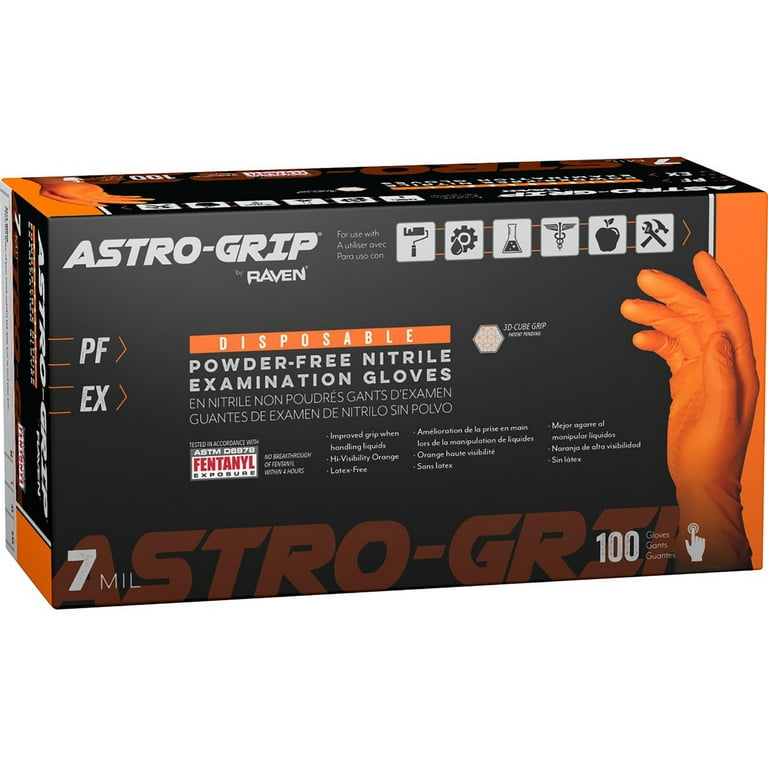 Raven Gloves SAS 66474 X-LARGE Astro Grip MIL Powder Free