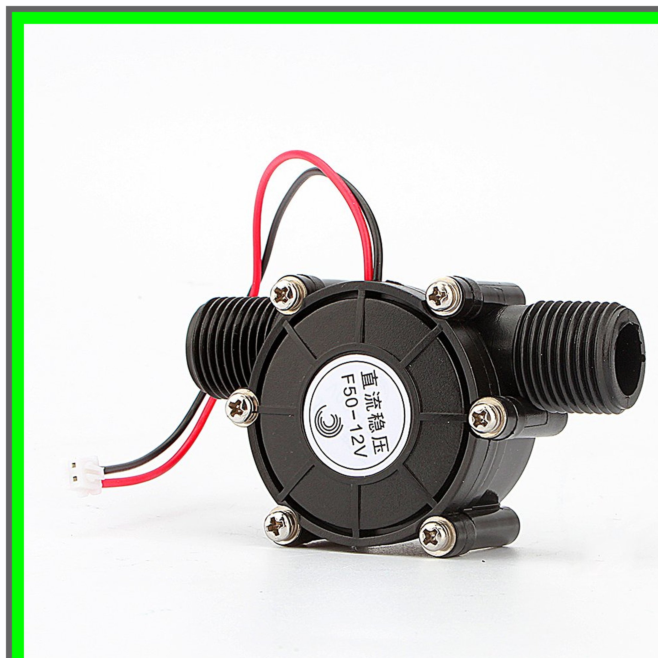 Micro-Hydro 12V DC Water Turbine Generator for Efficient Charging