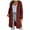 Red, variant on Women's Winter Daily Commute Long Sleeve Knit Open Front Cardigan Sweater Casual, Comfortable for Work Wear Beige,S