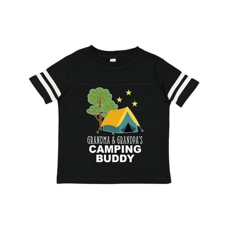 

Inktastic Grandma and Grandpa Camping Buddy Gift Toddler Boy or Toddler Girl T-Shirt