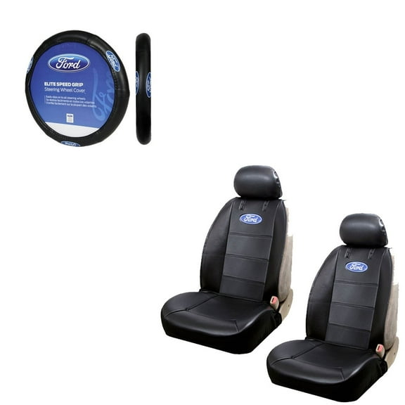 Ford 2 Seat Covers And Wheel Cover