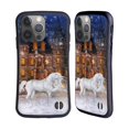 thumbnail image 1 of Head Case Designs Officially Licensed Simone Gatterwe Horses Christmas Time Hybrid Case Compatible with Apple iPhone 14 Pro, 1 of 7