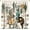 Watercolor Art Western Cowboy, variant on Vintage American Wilderness Western Cowboy Blackout Curtains for Bedroom,Sketch Style Western Cowboy Cacti Room Darkening Window Curtains with Rod Pocket - 2 Panels 84" L x 42" W