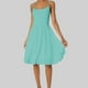thumbnail image 1 of WILLBEST Vestidos Casuales Para Mujer Verano Mini Vestido Plisado Con Cintura Y Cuello Cuadrado Popular Con Dobladillo Corto, 1 of 3