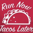 thumbnail image 3 of CafePress - Run Now Tacos Later Dark T Shirt - Men's Classic Graphic Cotton T-Shirt, 3 of 4
