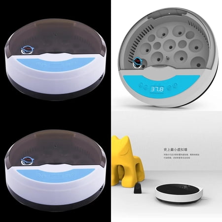 DUFDERIA Small Automatic Constant Temperature Mini Incubator for Chicken Duck and Bird Eggs - Household 9 Eggs Incubator for Crawling