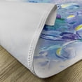thumbnail image 5 of Ambesonne Floral Place Mats Set of 4, Iris Fresh Colors, Standard Size, Lilac Teal Ecru, 5 of 6