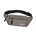 thumbnail image 5 of Segolike Fanny Pack Handbag Pouch Daypack Chest Bag for Running Gym Sports Hiking Walking Light Grey, 5 of 8