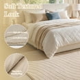 thumbnail image 3 of Ivalue 4'x6' Fluffy Rug Washable Soft Area Rugs for Living Room Beige Non Skid Floor Carpets for Dining Room, Home Decor Aesthetic, 3 of 14