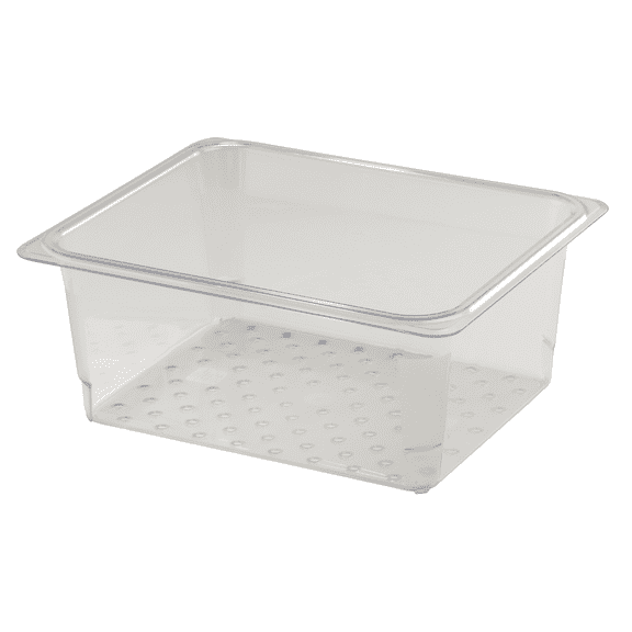 Food Pan Colander 1/2 X 5" Camwear® Clear