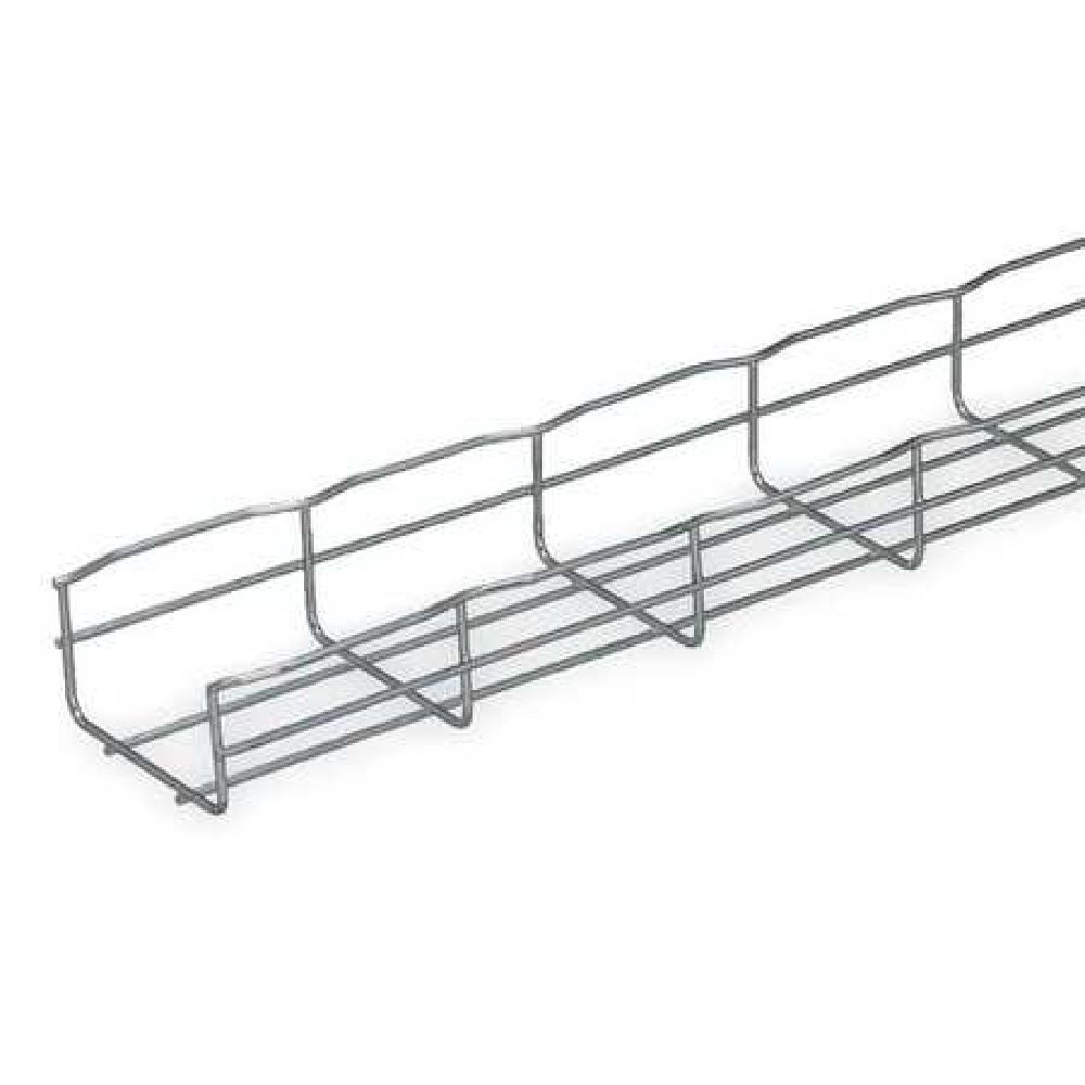 CABLOFIL PACKCF54/100EZ Wire Cable Tray,Width 4 In,L 6.5 Ft,PK4
