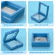 thumbnail image 5 of Uxcell Soporte de Exhibición Flotante 3D, Soporte para Monedas, Caja de Almacenamiento de Joyas, Vitrina Flotante Azul, 5 of 7
