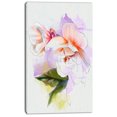 thumbnail image 2 of Aquarelle Fleur de Bégonia Blanc - Impression sur Toile Florale, 2 of 3