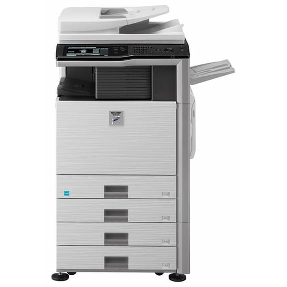 Restored Sharp MX-M503N Monochrome Multifunction Laser Printer – 50ppm, A3/A4, Print/Copy/Scan, Duplex, Network, 1200 x 1200 DPI, 100-Sheet RSPF, 1GB RAM + 80GB HDD