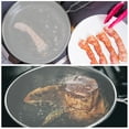thumbnail image 4 of Classic Cuisine 3-Piece Stainless-Steel Fine Mesh Splatter Screen Set, 4 of 6