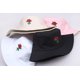 thumbnail image 3 of Sombrero de pescador con bordado de rosas para mujer, gorro de pescador con bordado de rosas, tendencia de primavera y otoño, protector solar para exteriores, Europa y Estados Unidos, 3 of 5