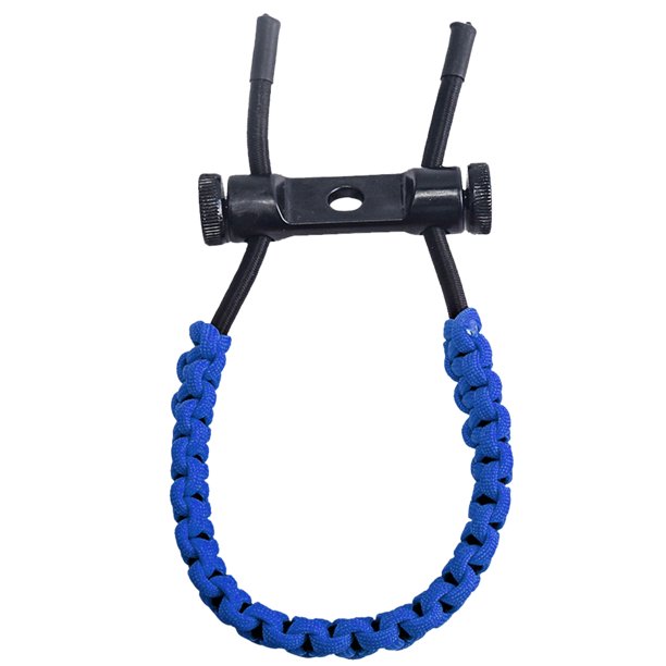Muñequera de tiro con arco, correa de paracaídas ajustable con arco compuesto (azul) Likrtyny Deportes al aire libre Salida diaria Juego de fiesta