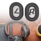 thumbnail image 3 of Twowood auricular 1 par de alasticidad alta elasticidad Soft Faux Faux Pads EARCAPS Auriculares Earmuffs Cojín protector para Plantronics Segunda Generación Backbeat Pro2 SE, 3 of 6