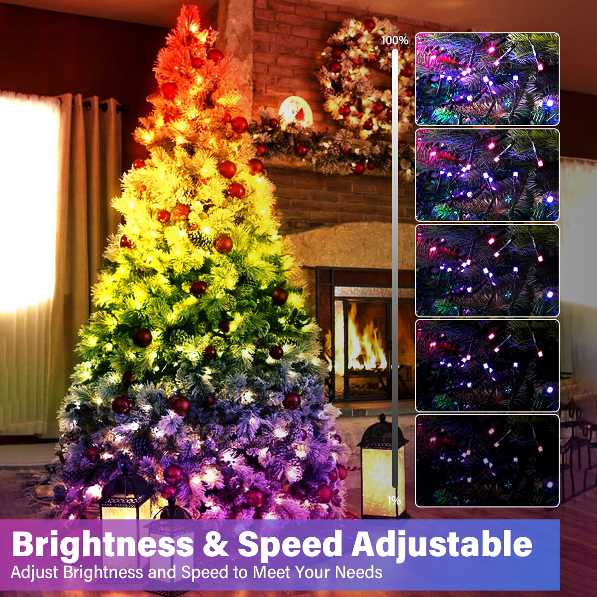Avatar Controls 50 Ft Smart RGB String Lights with 100 LEDs photo 8