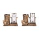 thumbnail image 3 of Billuyoard Retro Style Pencil Holder Hourglass Sand Sandglass Timer Table Birthday Cobre 2Conjunto, 3 of 6
