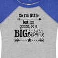 thumbnail image 4 of Inktastic So I'm Little, but I'm Gonna to Be a Big Brother Boys Baby Bodysuit, 4 of 5