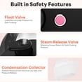 thumbnail image 6 of JONPONY 16-in-1 Electric Pressure Cooker 6 Quart Stainless Steel Multi Cooker for Rice, Steamer, Yogurt Maker, Slow Cook, Saute, Meat Stew, Cake, Multigrain, Black, 6 of 6