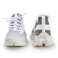 thumbnail image 4 of Aesthetic Red Lilac And White Gradient Walking Shoes for Men Woman Lightweight Tennis Fashion Elastic Sports Shoes Cushion Basketball Shoes, 4 of 7